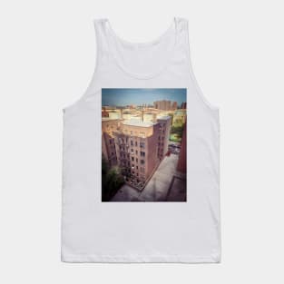 Harlem Buildings Yankee Stadium Bronx Tank Top